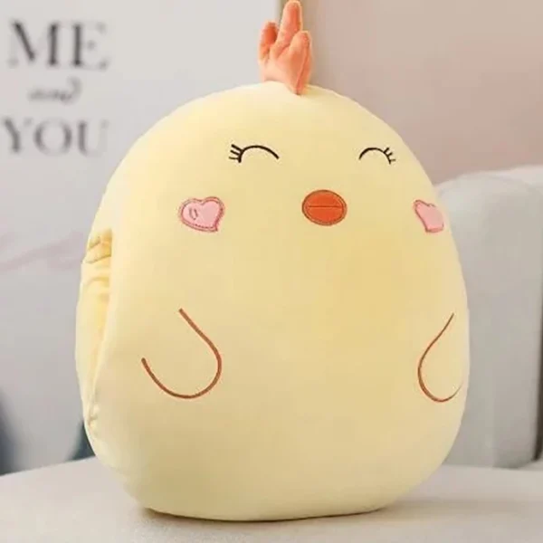 عروسک طرح جوجه بالشتی مدل دست گرم کن کد JIMI110 ارتفاع 45 سانتی‌متر - Image 2