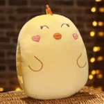 عروسک طرح جوجه بالشتی مدل دست گرم کن کد JIMI110 ارتفاع 45 سانتی‌متر