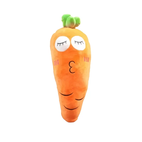 عروسک طرح هویج مدل vegetables family کد 110 ارتفاع 50 سانتی متر - Image 2