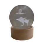 چراغ خواب طرح گوی کریستال مدل سفره دریایی و ماه کد JIMI110