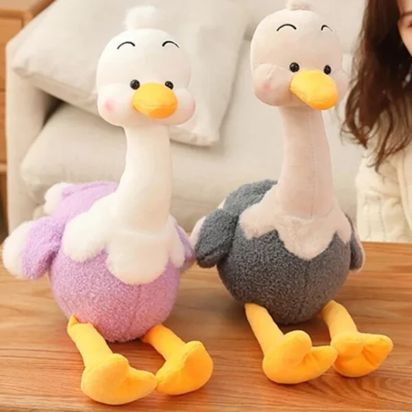 عروسک طرح جوجه مدل شتر مرغ کد JIMI110 ارتفاع 35 سانتی‌متر - Image 10