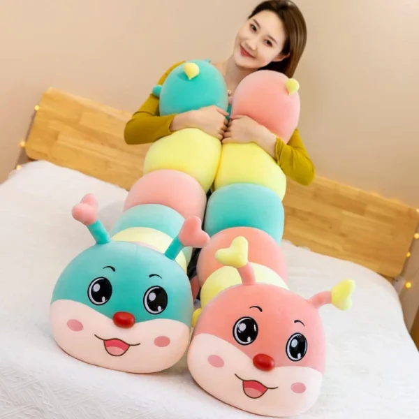 عروسک طرح هزارپا بالشتی مدل لبخند کد I110 طول 60 سانتی‌متر - Image 2