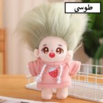 عروسک طرح بچه مو فشن مدل لباس میوه ای کد JIMI110 ارتفاع 20 سانتیمتر - Image 3