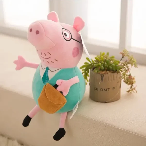 عروسک مدل پپاپیگ طرح peppa Family ارتفاع 50 سانتی متر بسته 4 عددی - Image 4