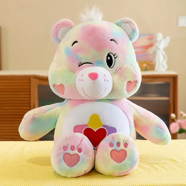 55b463220cc0bfe4ccd9b4b328c880c71d7eb83a_1719328346 عروسک طرح خرس مهربان مدل آبرنگی کد JI110 ارتفاع 35 سانتیمتر - Image 1