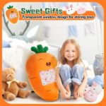عروسک طرح هویج بالشتی مدل بچه دار ارتفاع 50 سانتیمتر مجموعه 7 عددی - Image 5