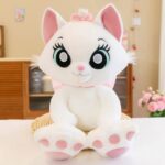 عروسک طرح گربه اشرافی کد JIM110 ارتفاع ۳۵ سانتی متر