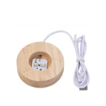 چراغ خواب طرح گوی کریستال مدل دختر و پسر کد T69JM110 - Image 3