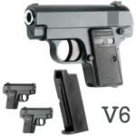 کلت فلزی ساچمه ای مدل V6 Air Soft Gun - Image 2