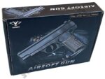 اسباب بازی تفنگ کلت فلزی ساچمه ای ایرسافت گان مدل AIR SOFT GUN V8 - Image 2