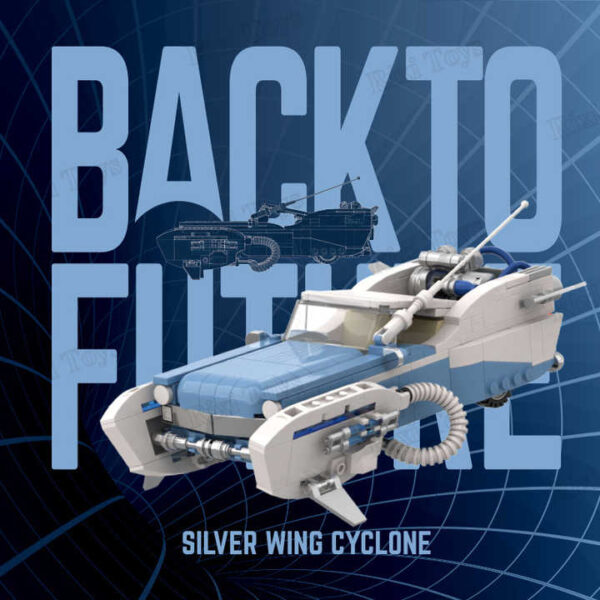 لگو ماشین مدل back to future کد 02 - Image 1