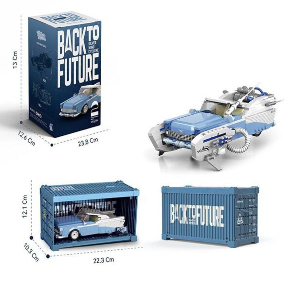 لگو ماشین مدل back to future کد 02 - Image 4
