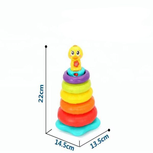 اسباب بازی حلقه هوش موزیکال مدل جوجه Hola Toys - Image 4