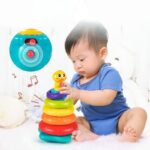 اسباب بازی حلقه هوش موزیکال مدل جوجه Hola Toys