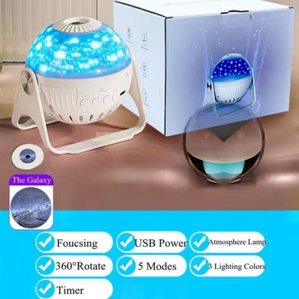 چراغ خواب کهکشانی مدل اسلاید‌‌ دار - Image 5
