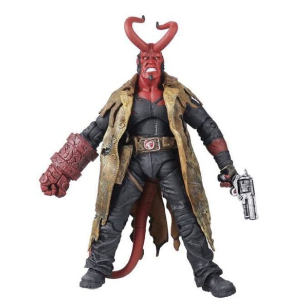 اکشن فیگور پسر جهنمی مدل شاخدار Hellboy - Image 1
