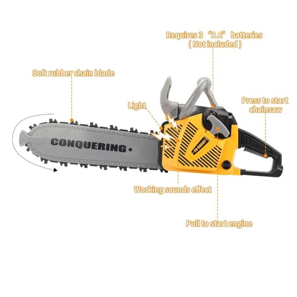 اسباب بازی اره برقی مدل Power Tools - Image 6