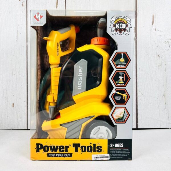 اسباب بازی دستگاه کارواش مدل Power Tools - Image 4