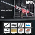 اسباب بازی تفنگ پوکه پران تیرابری مدل M416 - Image 2