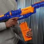 اسباب بازی تفنگ تیر ابری مدل نرف Nerf