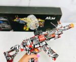 اسباب بازی تفنگ مدل تیر ژله‌ای AKM - Image 2
