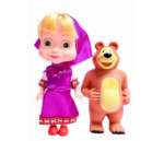 عروسک میشا و ماشا مجموعه ۲ عددی - Image 2