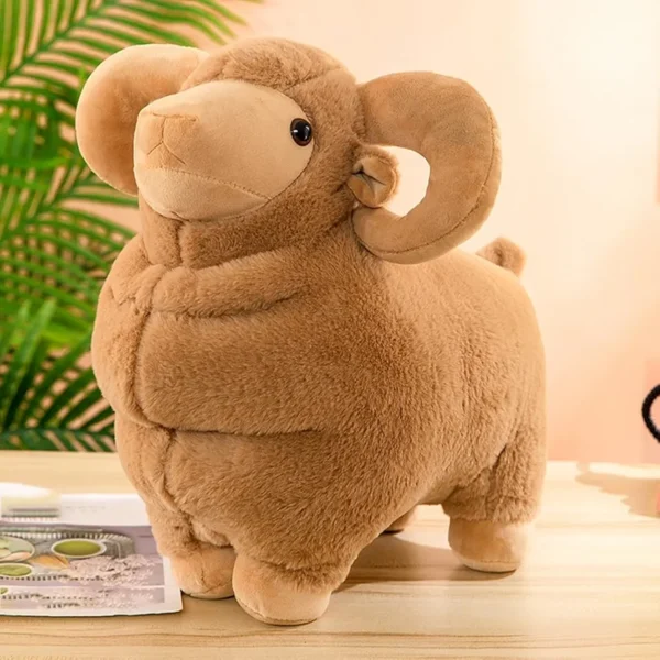 عروسک مدل قوچ کد JIM110 ارتفاع ۵۰ سانتی‌متر - Image 2