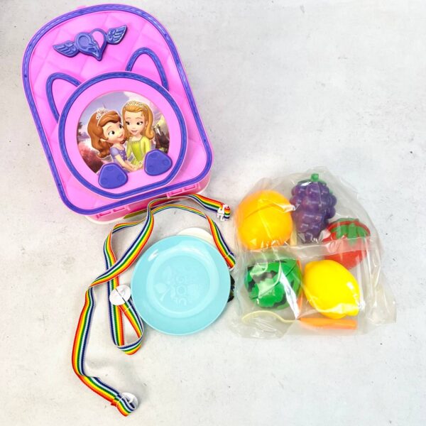 اسباب بازی کوله میوه برشی مدل Sofia the first - Image 2