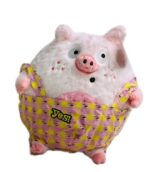 عروسک طرح خوک قلمبه مدل لباسدار کد JIM110 ارتفاع ۲۲ سانتی‌متر - Image 2