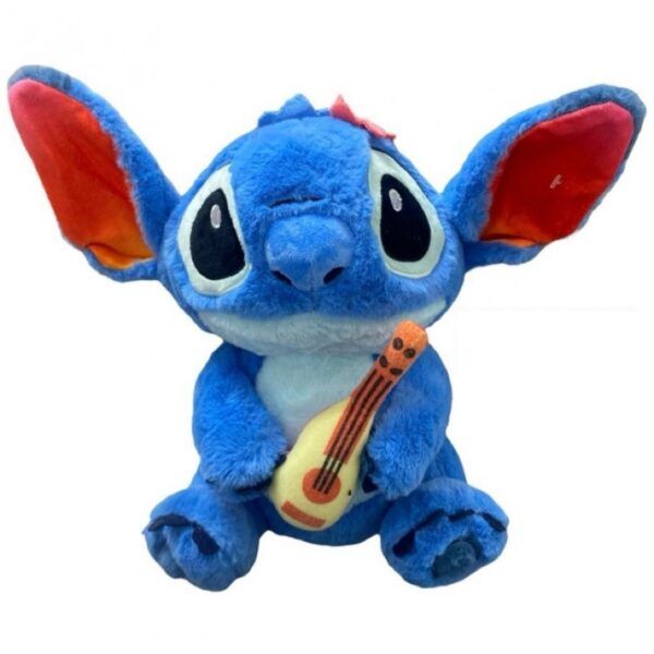 stitch-guitarra-1 عروسک طرح استیچ مدل گیتار بدست کد JIM110 ارتفاع ۳۰ سانتیمتر - Image 1