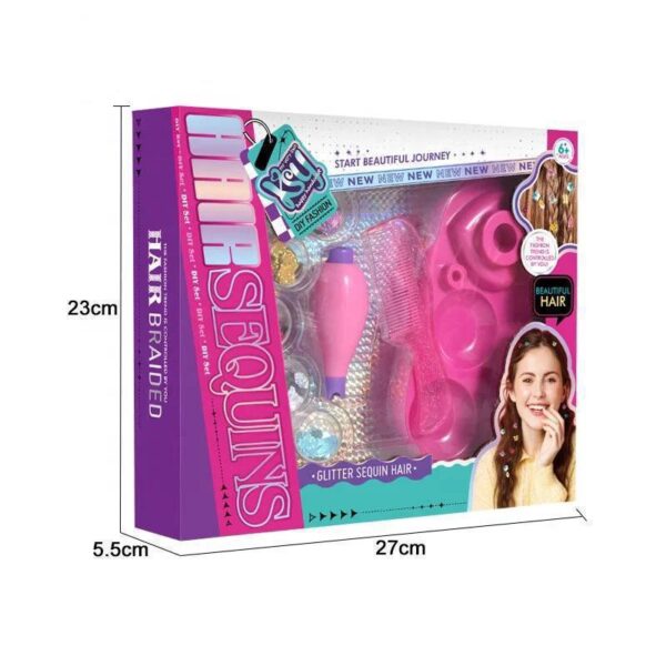 اسباب بازی بافت مو مدل Hair Sequins - Image 2