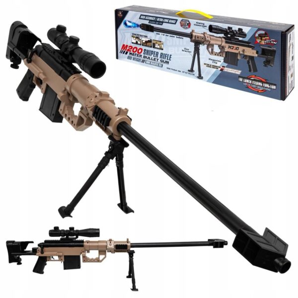 اسباب بازی تفنگ تیرژله‌ای مدل M200 Sniper Rifle - Image 2