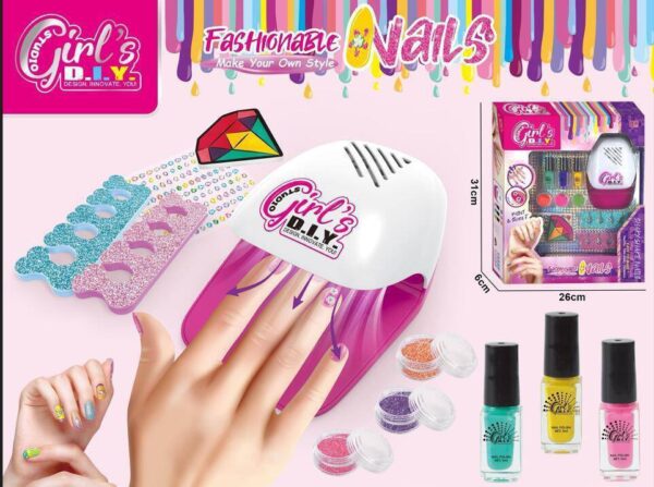 اسباب بازی ست دستگاه خشک کن ناخن مدل Fashionable Nails - Image 2