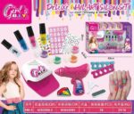 اسباب بازی ست آرایشی ناخن همراه وسایل مدل Girls DIY - Image 2