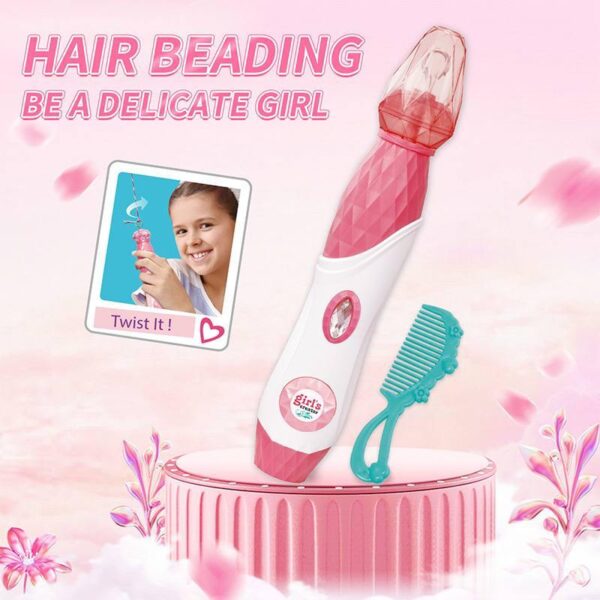 اسباب بازی دستگاه مهره بافی مو مدل girls creator - Image 2