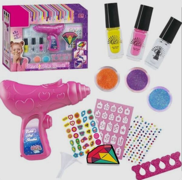 اسباب بازی ست دستگاه خشک کن ناخن مدل Girls DIY - Image 1