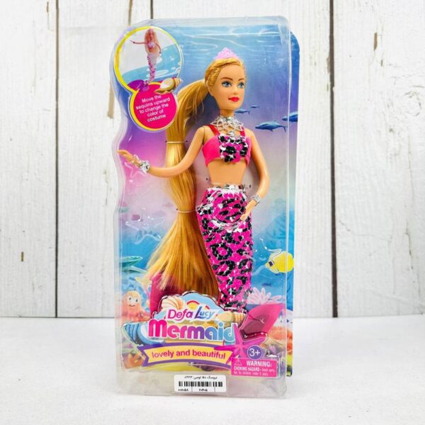 عروسک باربی پری دریایی مدل دفا لوسی - Image 4
