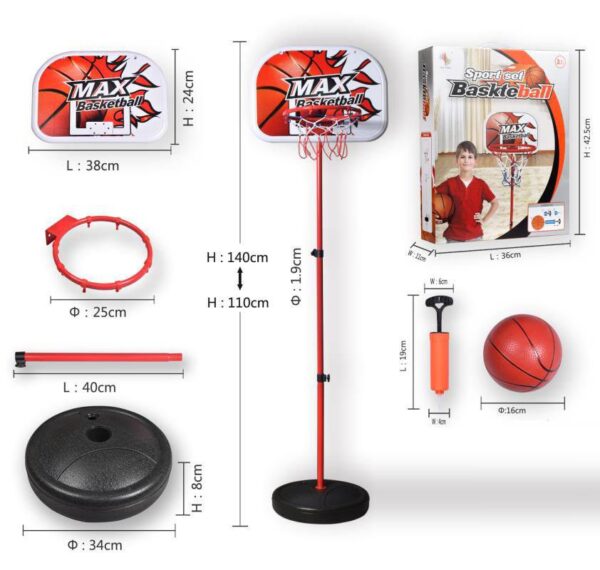 اسباب بازی بسکتبال مدل پایه دار Max Basketball - Image 2