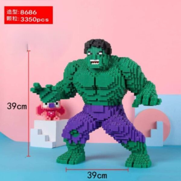 لگو شخصیت هالک مدل ۳۳۵۰ قطعه - Image 2