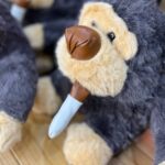 عروسک طرح میمون مدل سیگاری کد JIM110 ارتفاع 45 سانتی‌متر - Image 3
