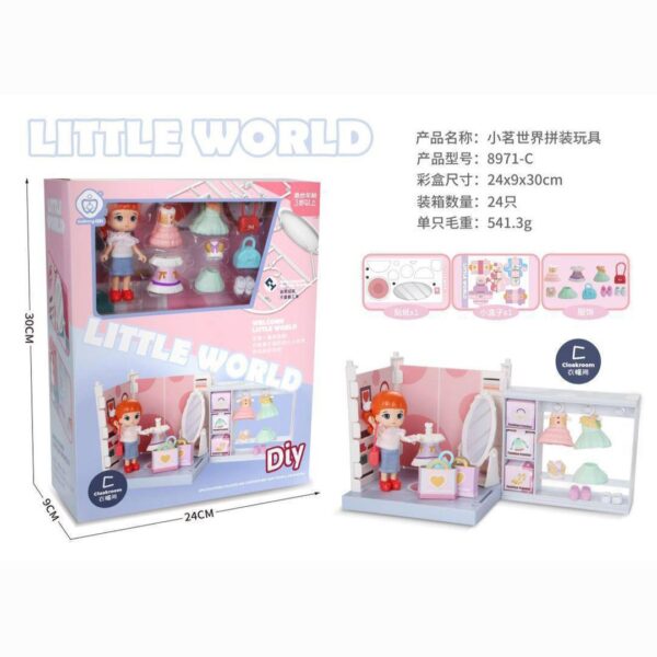 اسباب بازی خانه عروسک مدل Little World - Image 3