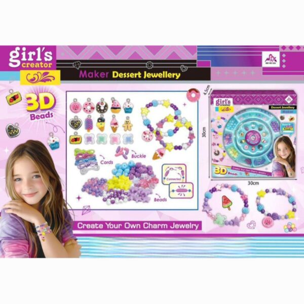 اسباب بازی پک دستبندسازی مدل girl's creator - Image 1