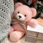 عروسک طرح خرس مدل پاپیون مجلسی کد JIM110 ارتفاع ۴۰ سانتی متر - Image 3