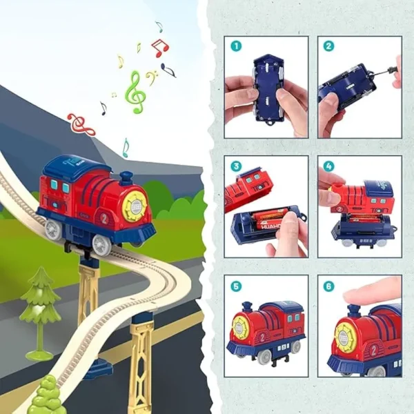 اسباب بازی ست ترن مدل کیفی کد ۸۹/۹۷۱ - Image 5