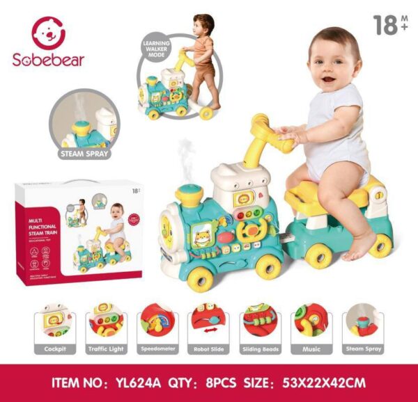 اسباب بازی واکر نوزاد مدل Sobebear - Image 7