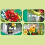 لگو گلخانه شیشه‌ای چراغدار مدل ۷۴۱ قطعه - Image 6