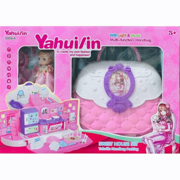 اسباب بازی کیف آشپزخانه همراه عروسک - Image 4