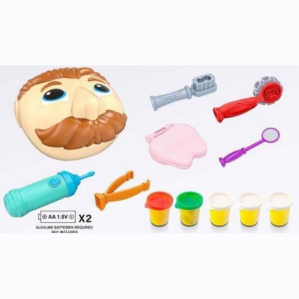 اسباب بازی ست دندانپزشکی مدل خمیری کد ۶۲۶ - Image 2